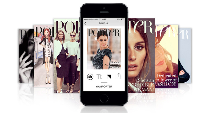 NET-A-PORTER，用个性化杂志封面，推广电子杂志发售