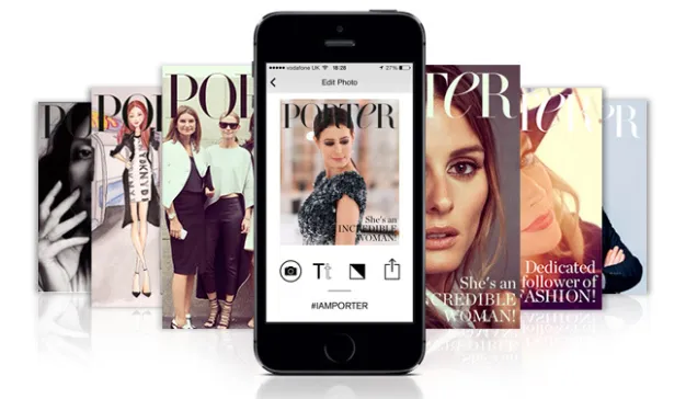 NET-A-PORTER，用个性化杂志封面，推广电子杂志发售