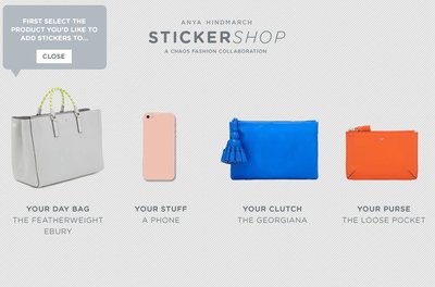 Anya Hindmarch，用创意贴纸走进年轻消费者的生活