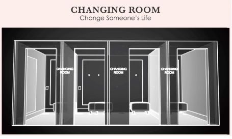 C&A CHANGING ROOM，以线下体验创新实现品牌公益形象传递