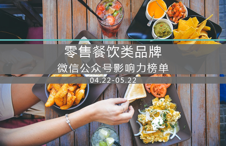 零售餐饮类品牌微信公众号影响力榜单 – 2016年5月