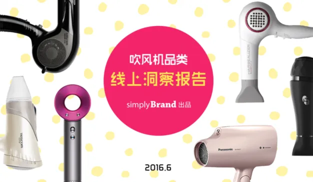 simplyBrand：吹风机品类线上洞察报告2016.6