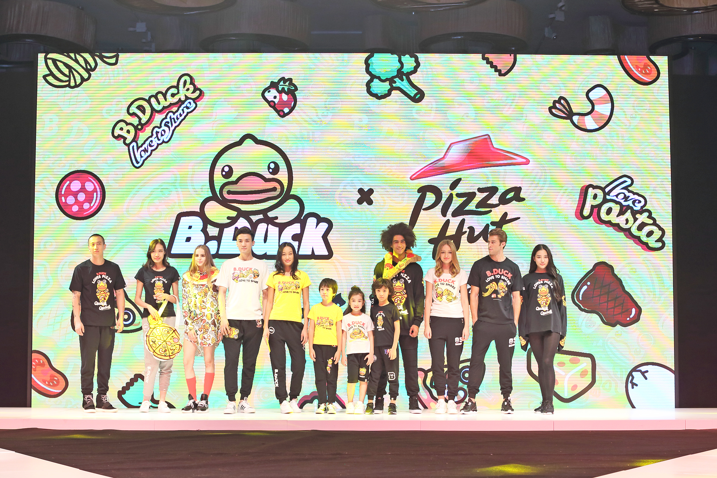 必胜客 b.duck