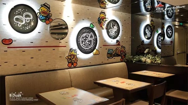 必胜客 b.duck主题餐厅