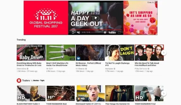 天猫“双十一”如何火遍海外？YouTube这波操作666