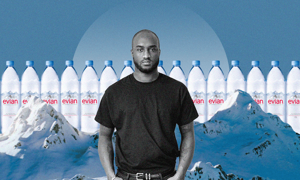 让可持续理念更Fancy，这回依云找上了Virgil Abloh