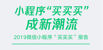 微信：小程序“买买买”报告