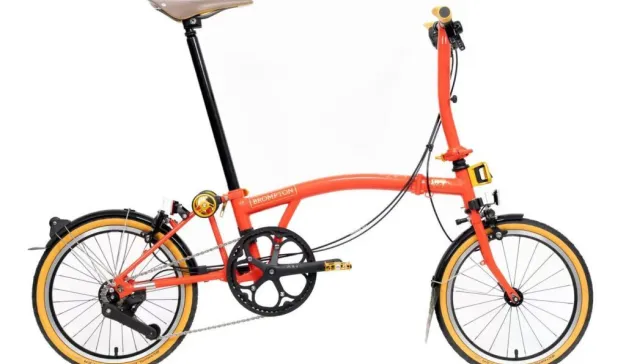 车映红墙，轮启新程，BROMPTON“骑开得胜”定制 P Line 献礼访华之旅